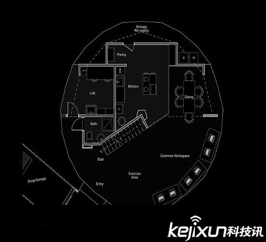 NASA在火星建造模拟住宅 配备有3D打印机